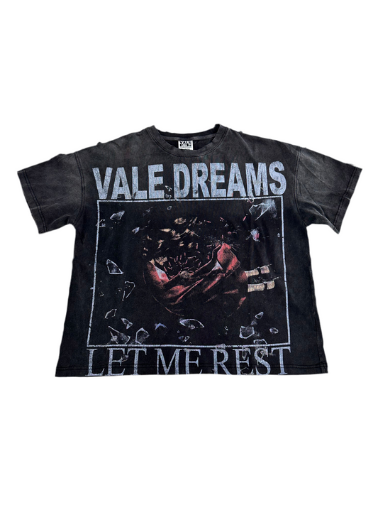 Vale Let Me Rest Tee ‘Ash Black’
