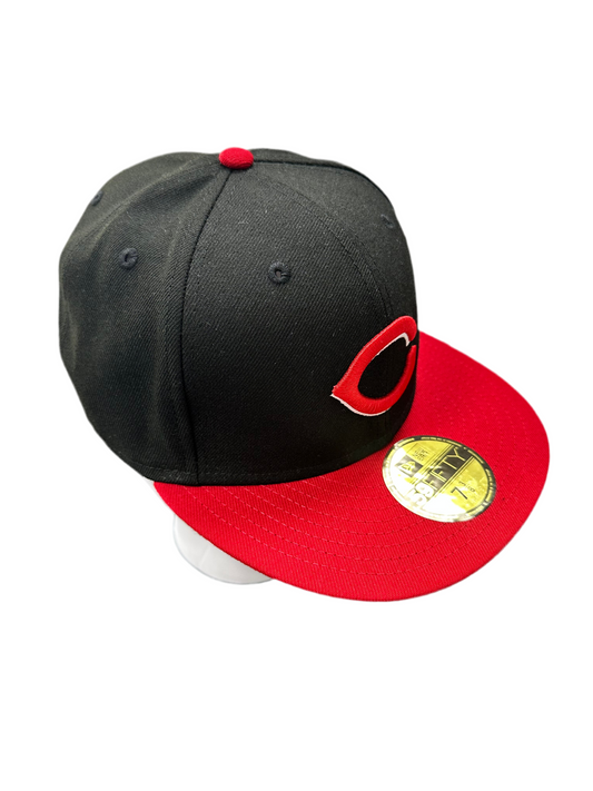 Cincinnati Reds Fitted 7 3/8 ‘Black/Red’