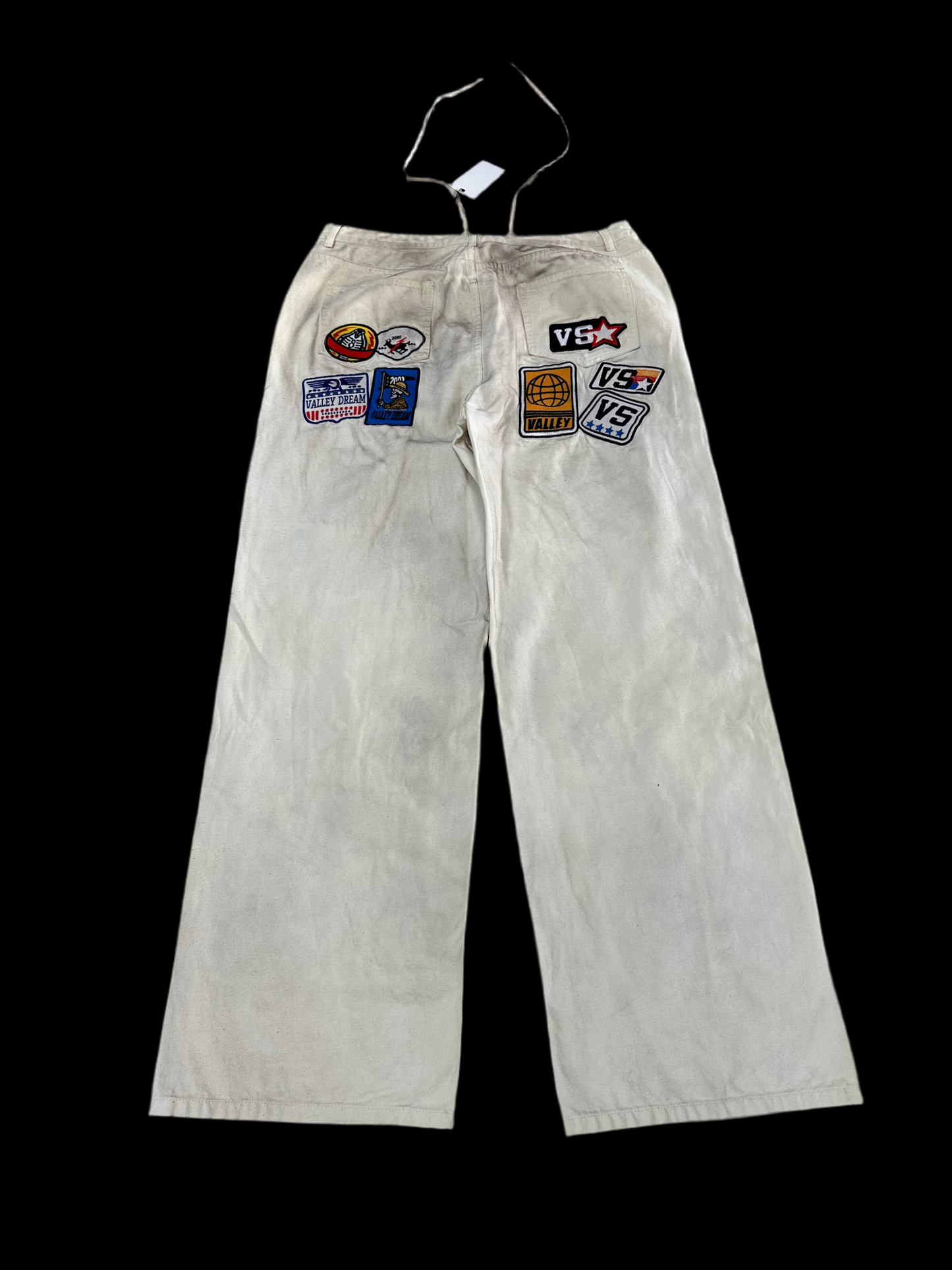 Vale 1980s Painter Pants ‘White’