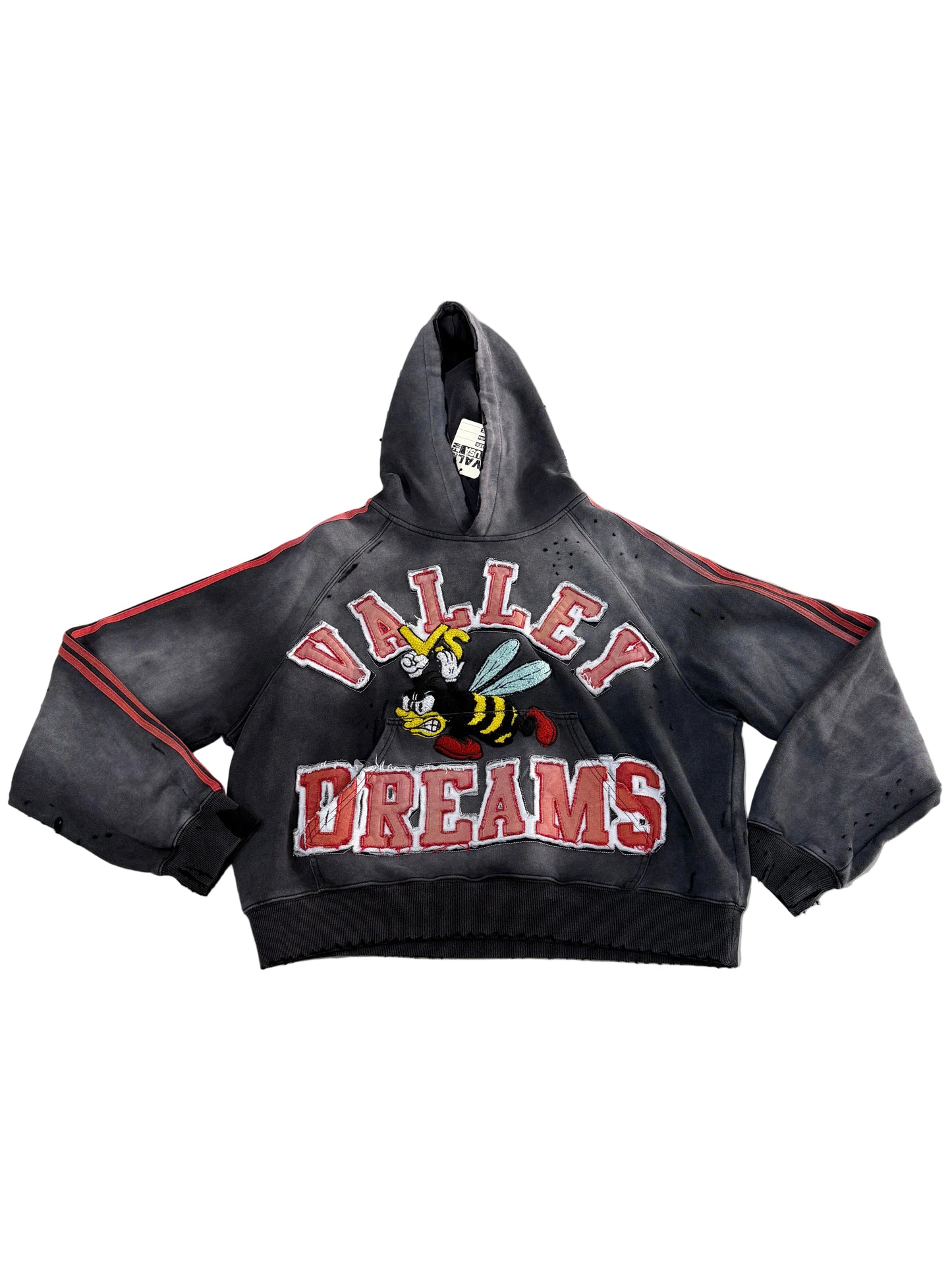 Vale Hoodie ‘Black/Red’