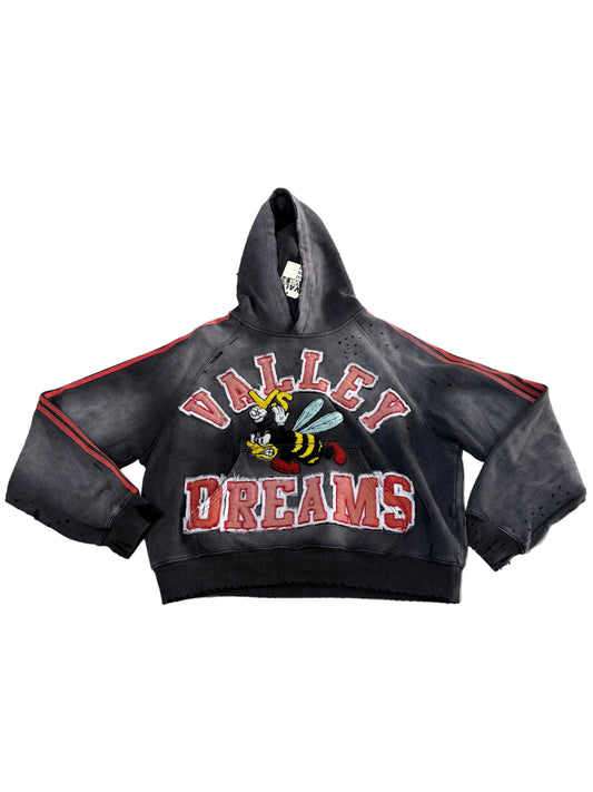 Vale Hoodie ‘Black/Red’