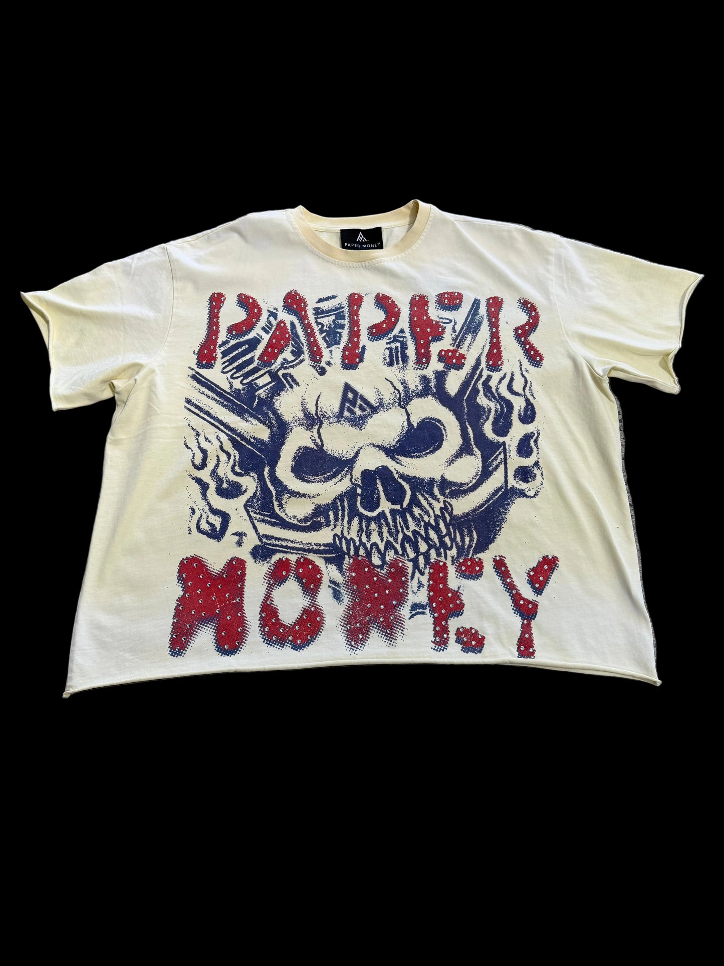 Paper Money Bling Tee ‘Off White’