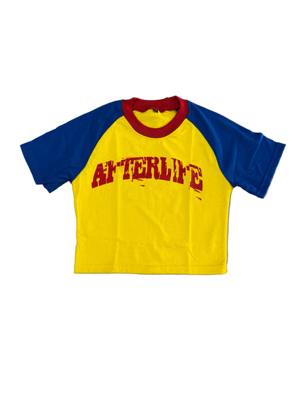 Afterlife Half-Tee ‘Yellow/Red/Blue’