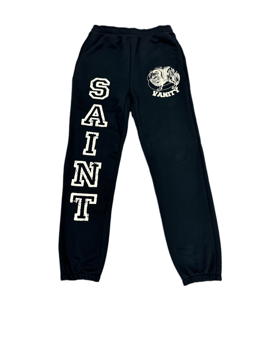 Saint Vanity Logo Sweats ‘Black’