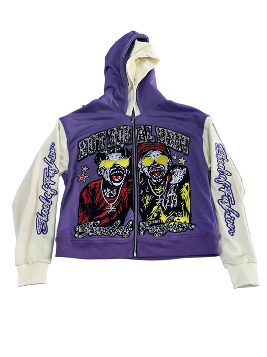 Not Equal S.O.F Double Hood Zip-Up ‘Purple’