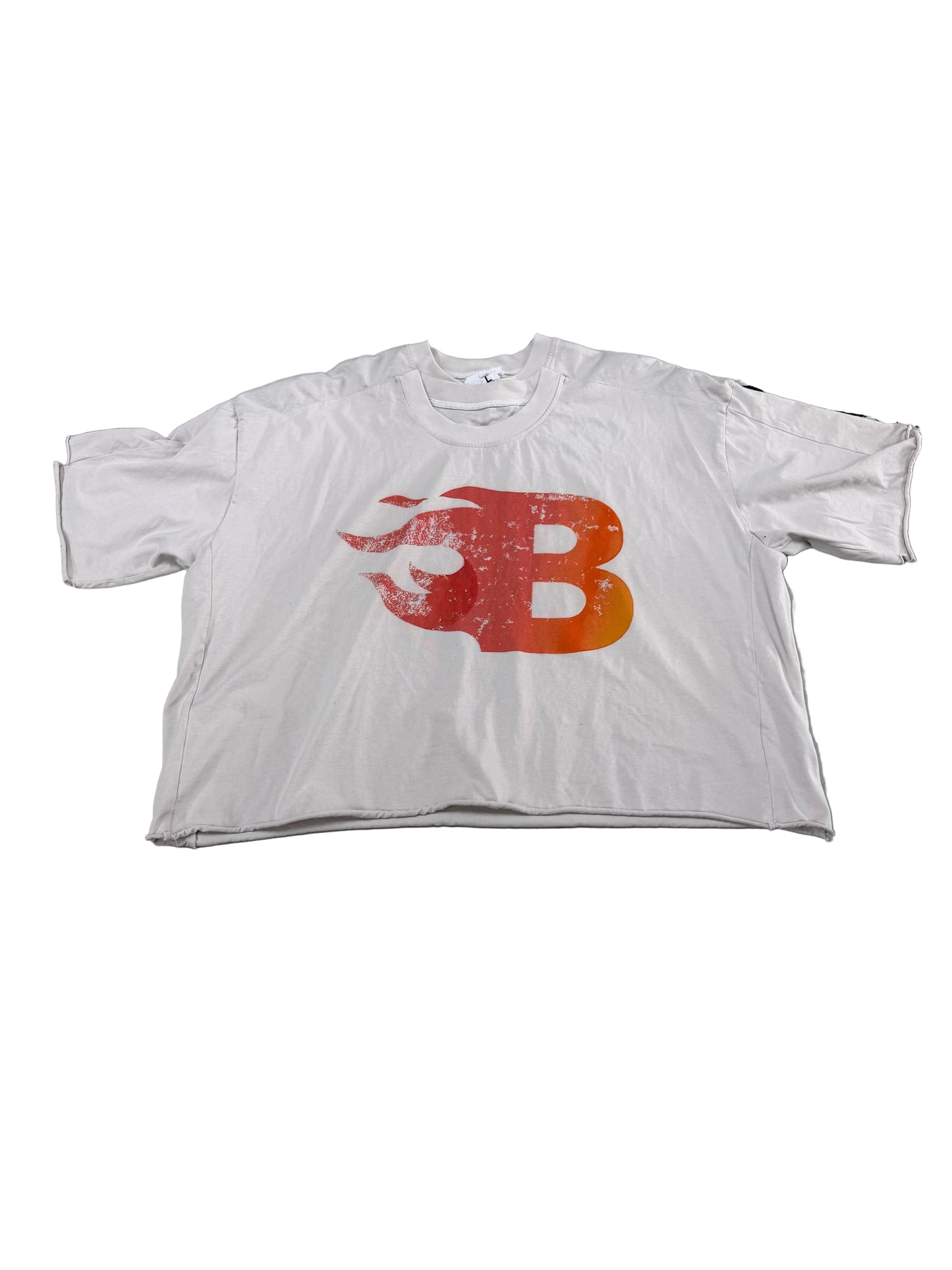 Billionaire Logo Flames B Tee ‘Mauve’