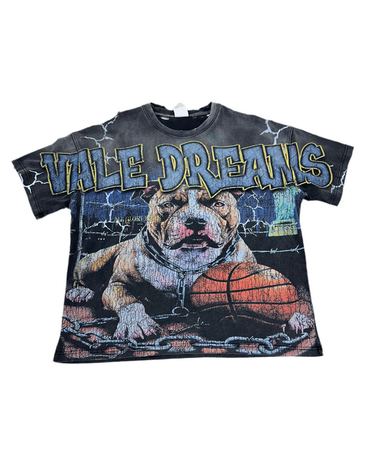 Vale Glory Dog Tee ‘Ash Grey’