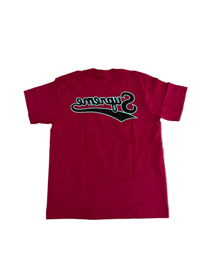 Supreme Reversed Tee ‘Maroon’