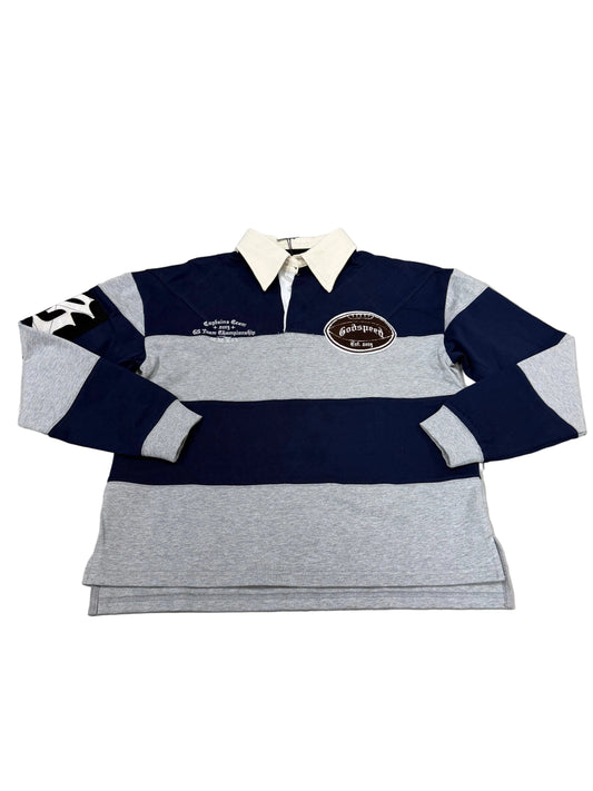 GodSpeed Rugby LS ‘Grey/Navy’