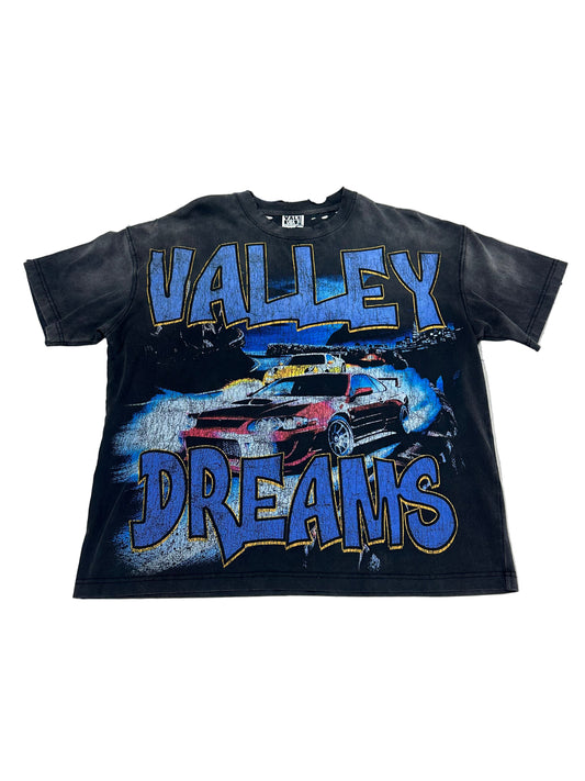 Vale Racer Tee ‘Ash Black’