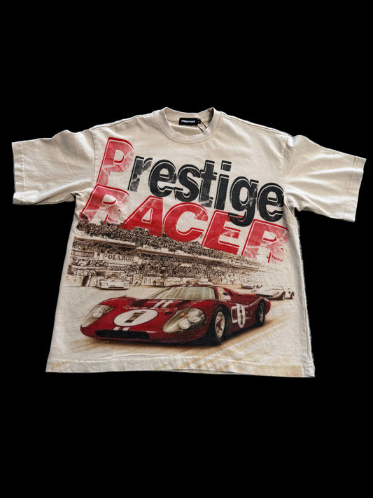 Prestige Racer 1 Tee ‘Tan’