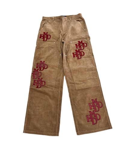 HMDD Patch Corduroy Pants ‘Brown’