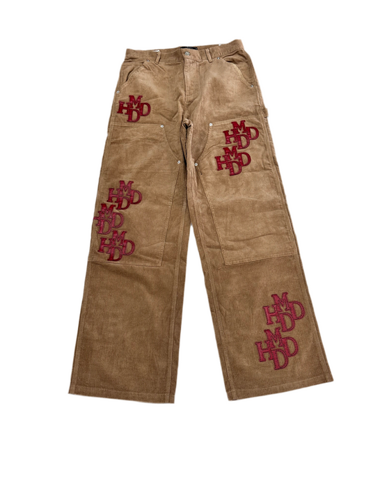 HMDD Patch Corduroy Pants ‘Brown’