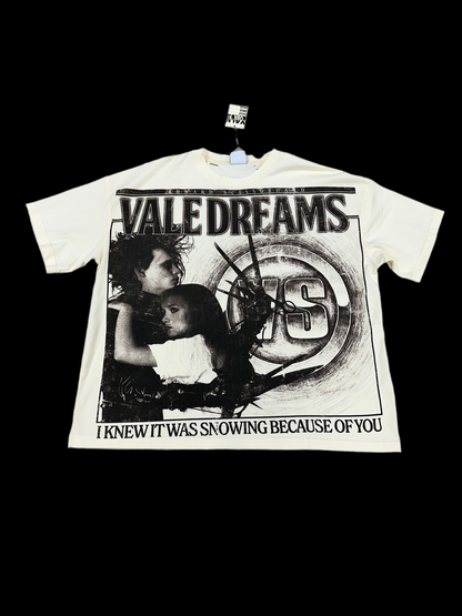 Vale Edward Scissor Hand Tee ‘Cream’