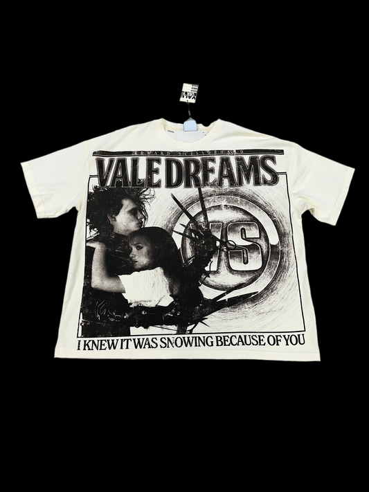 Vale Edward Scissor Hand Tee ‘Cream’