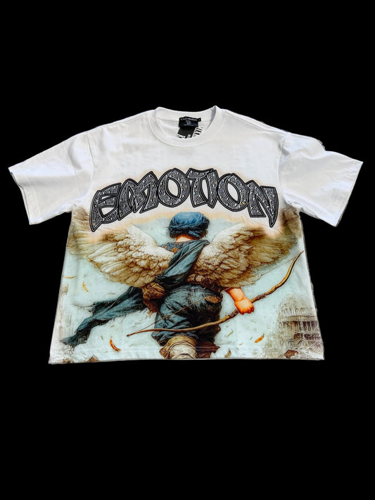 Mixed Emotion Archer Angel Tee ‘White’