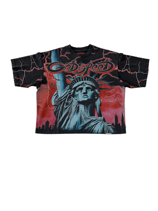 Godspeed Liberty Lightning Tee ‘Black’