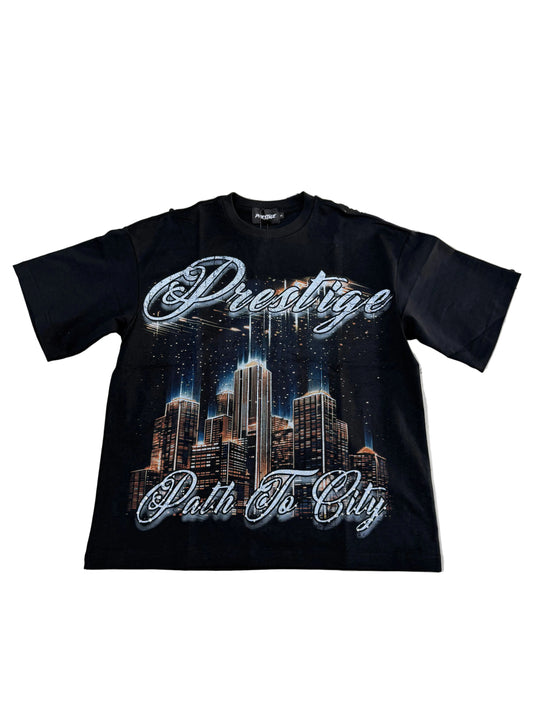 Prestige Path City Bling Tee ‘Black’