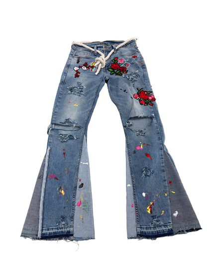 AfterLife Floral ‘Distressed Light Blue’