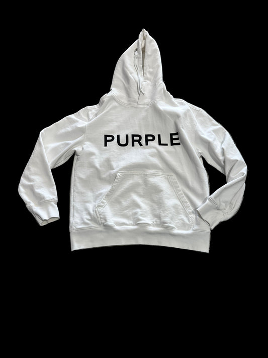 Purple Hoodie ‘White/Black’