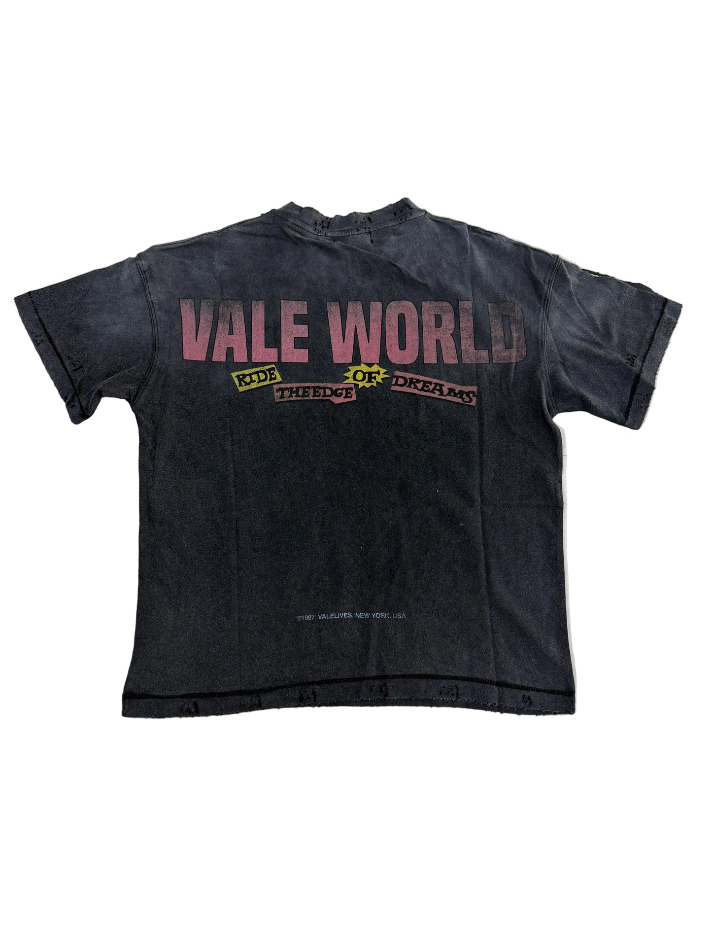 Vale Ride Of Dreams Tee ‘Washed Black’