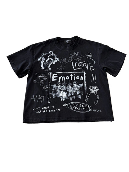 Mixed Emotion No Drama Tee ‘Black/White’