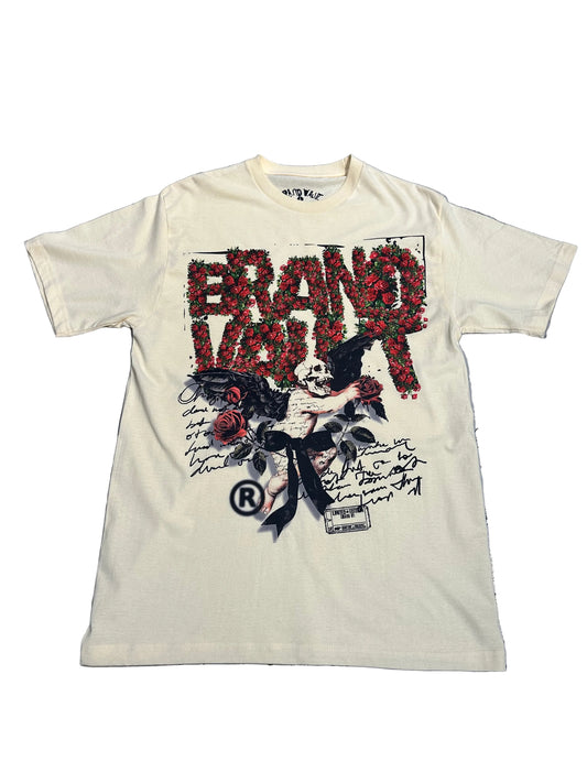 BVA Dead Roses Tee ‘Cream’