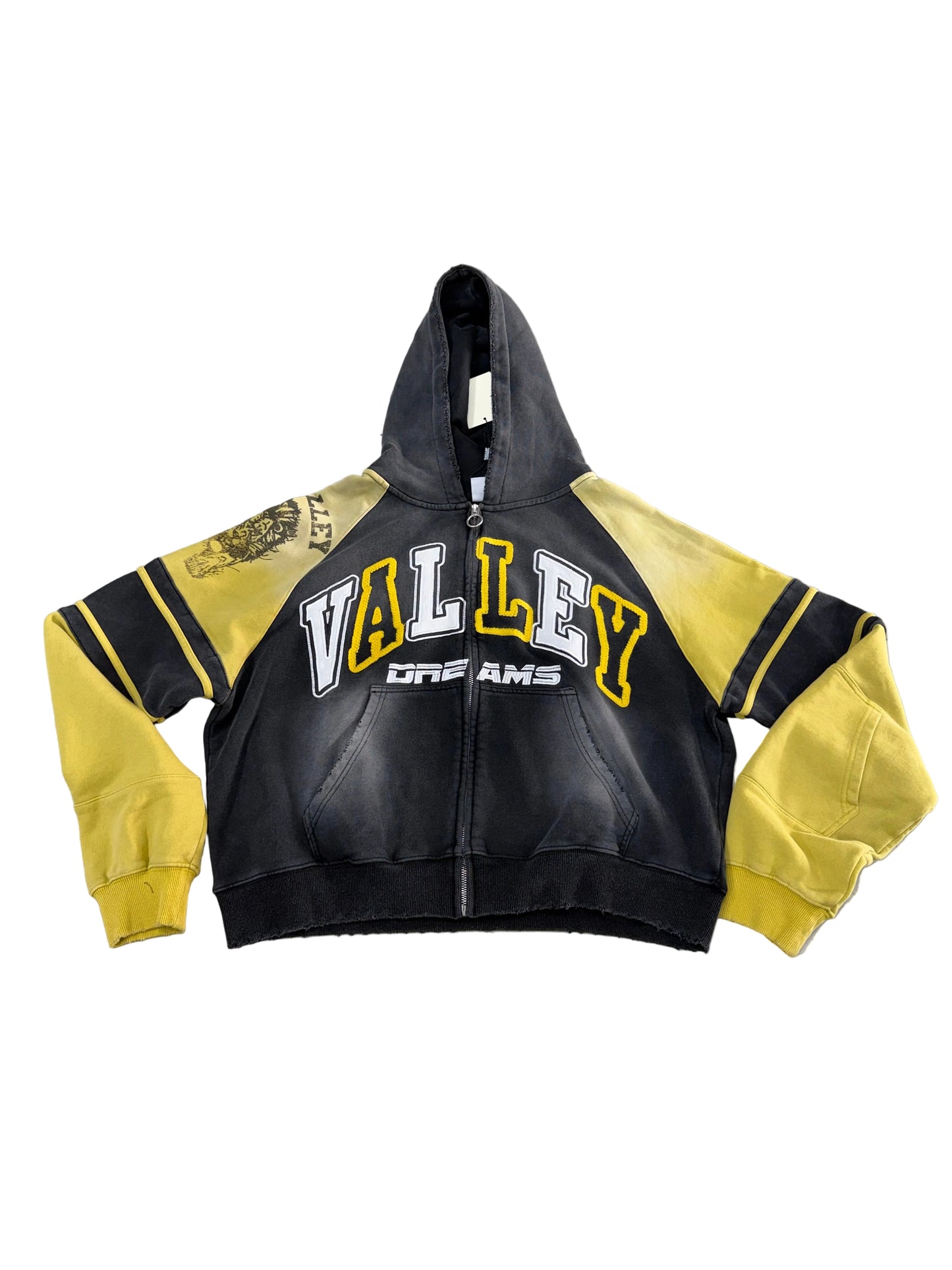 Vale Zip-Up ‘Yellow/Black’