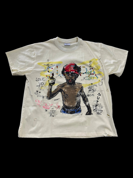 Suppa Holy Bling Tee ‘Butter’