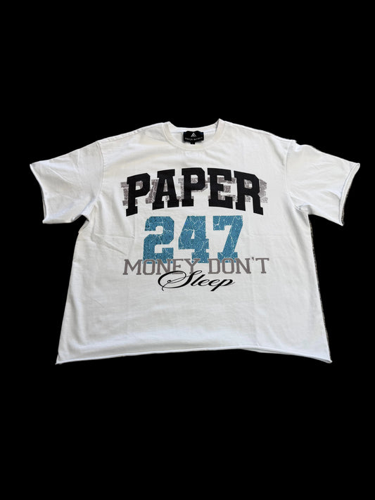 Paper Money Bling Tee ‘White’