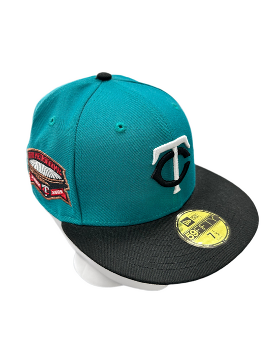 Minnesota Twins Fitted 7 1/2 ‘Teal/Black’