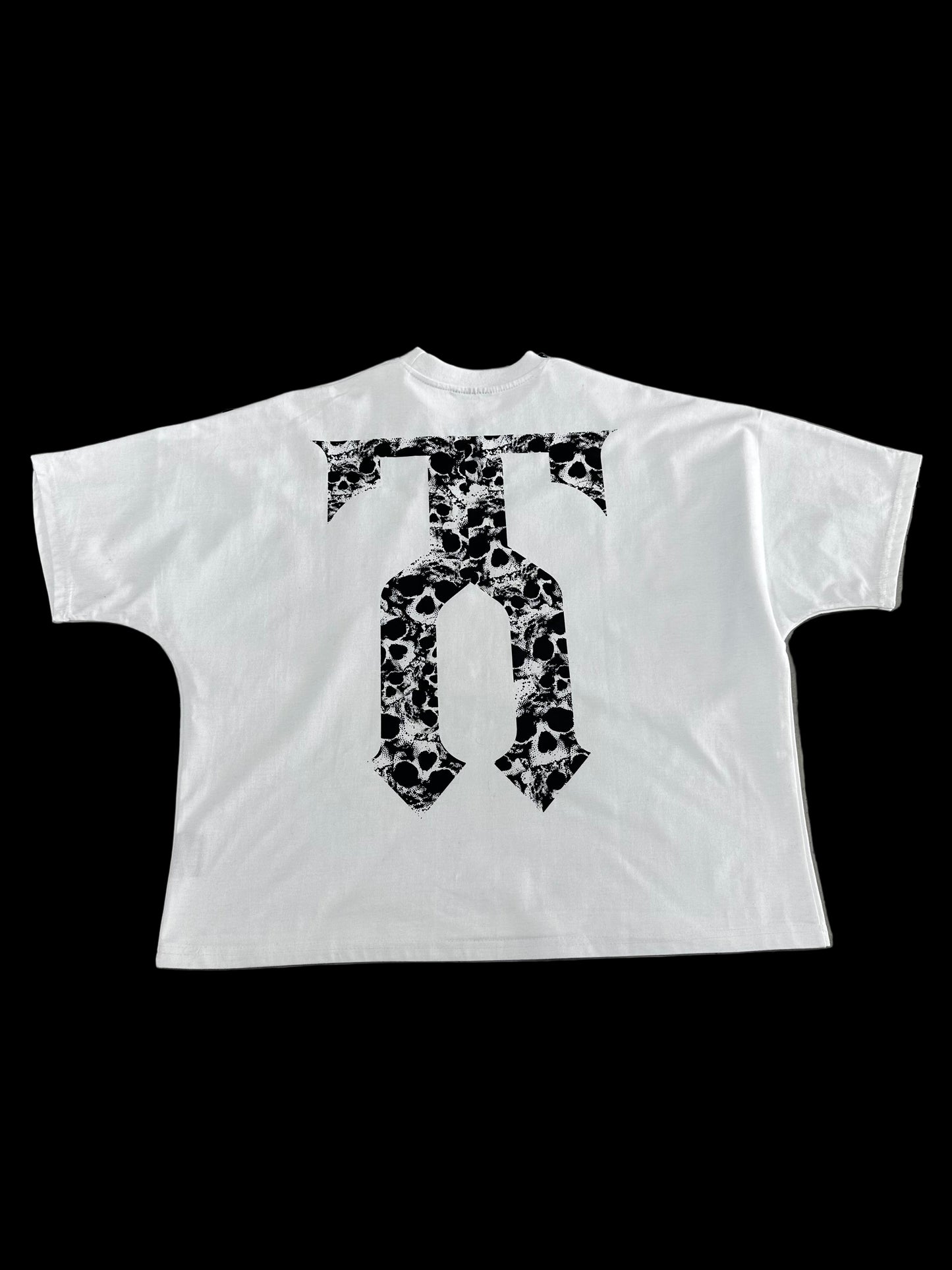 Trim World Terror Tee ‘White/Black’