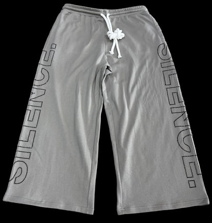 Silence Bling Sweats ‘Grey/Black’