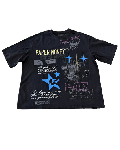 Paper Money Rated Tee ‘Black’