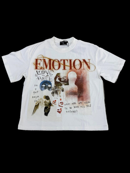 Mixed Emotion Love To Hate Tee ‘White’