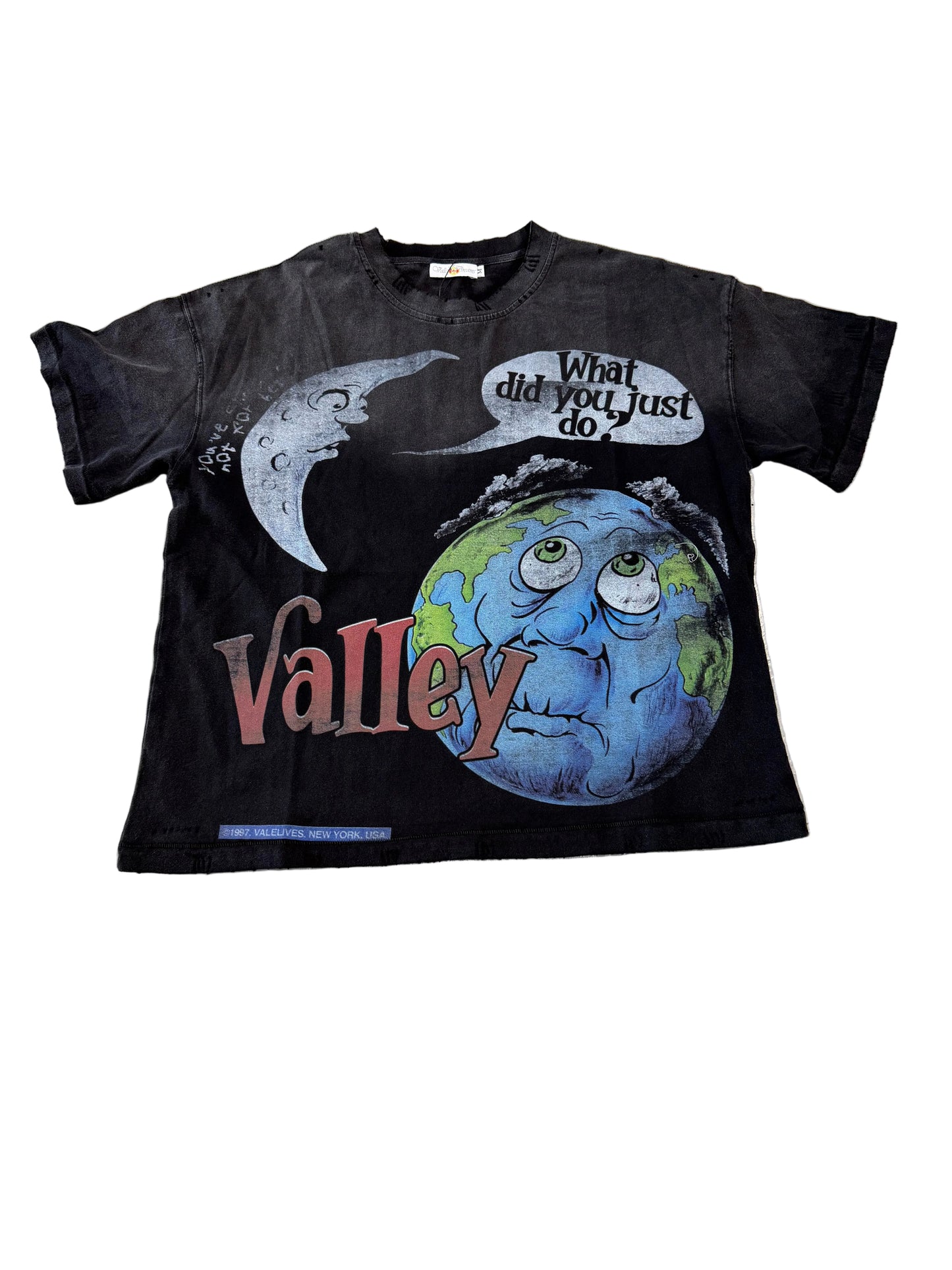 Vale Face The World Tee ‘Black’