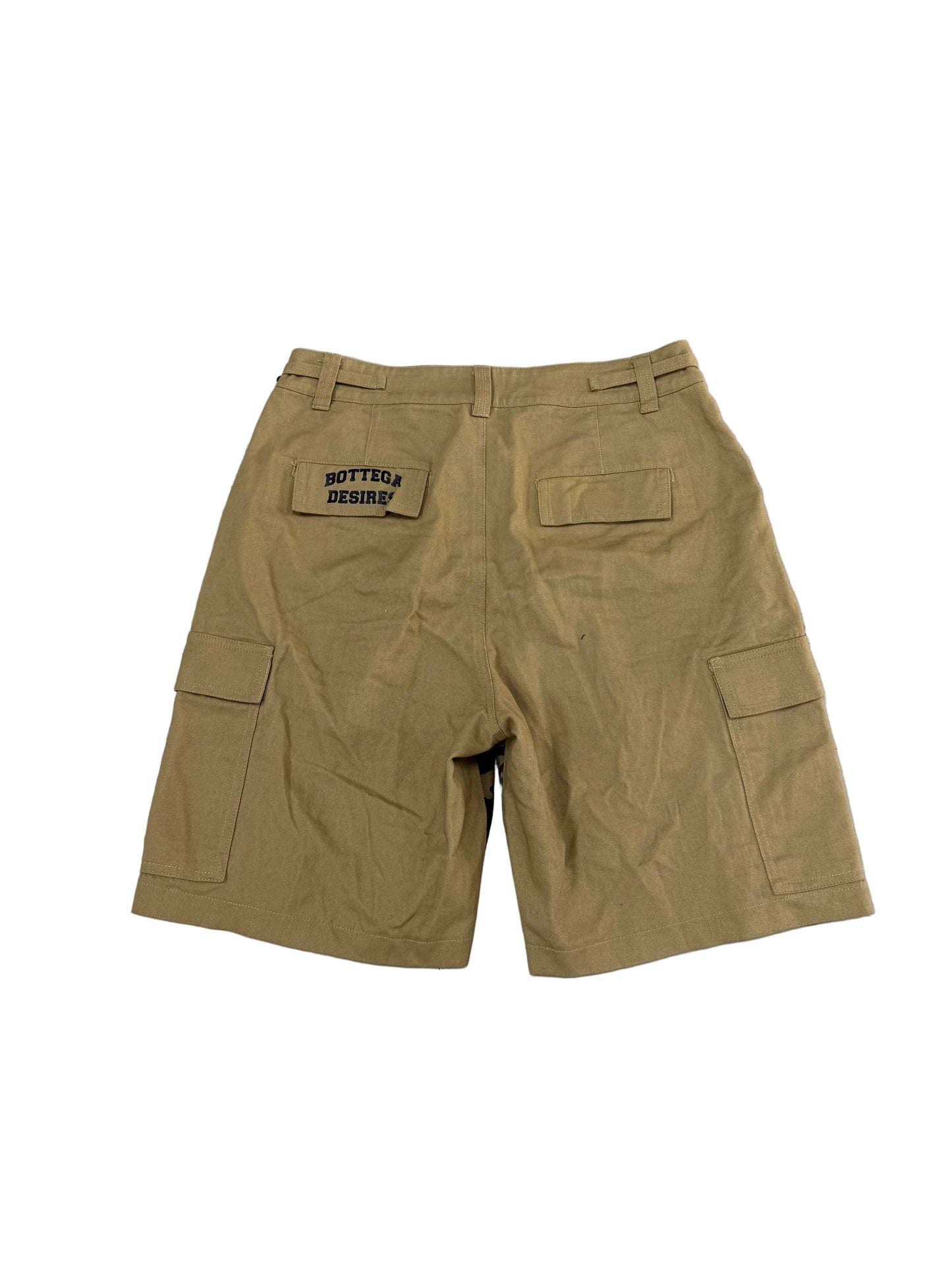 Bottega Desires 2-Side Cargo Shorts ‘Camo/Khaki’
