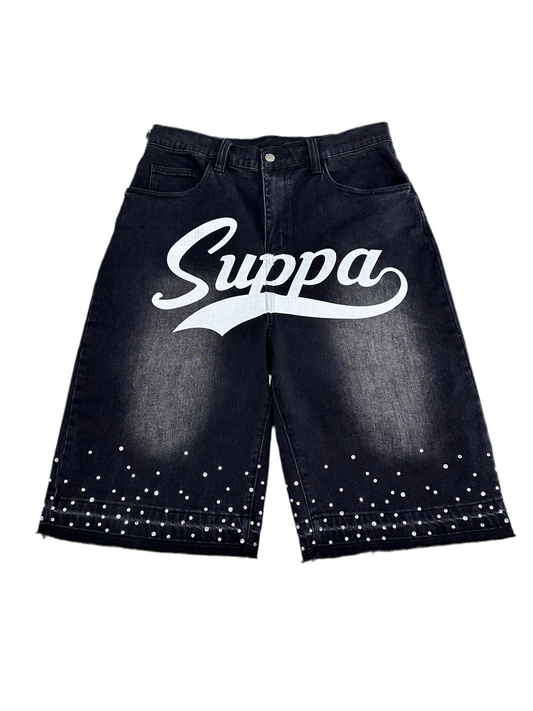 Suppa Jorts ‘Black/White’
