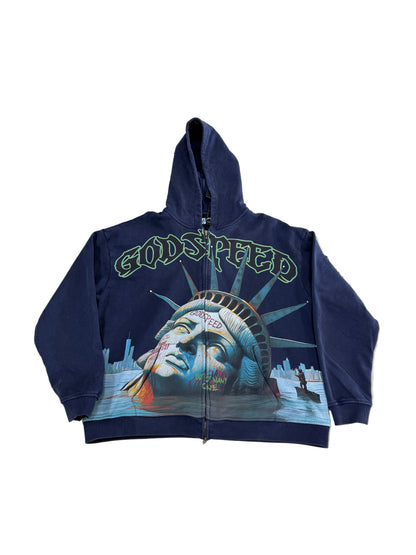 Godspeed Zip-Up ‘Blue’