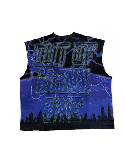 Godspeed Liberty Lighting Sleeveless Tee ‘Purple/Black’