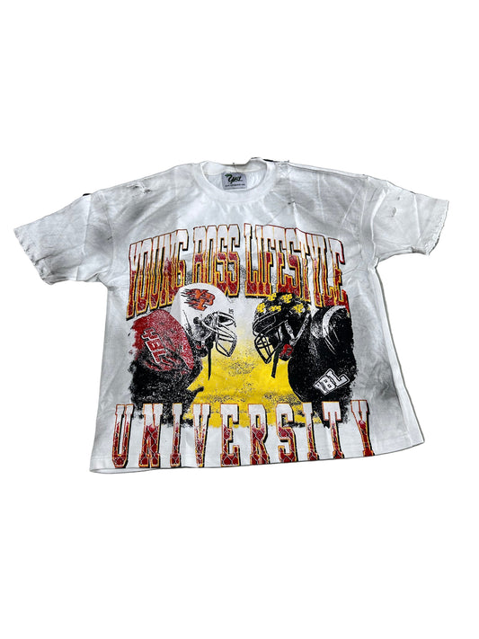 YBL University Tee ‘White’
