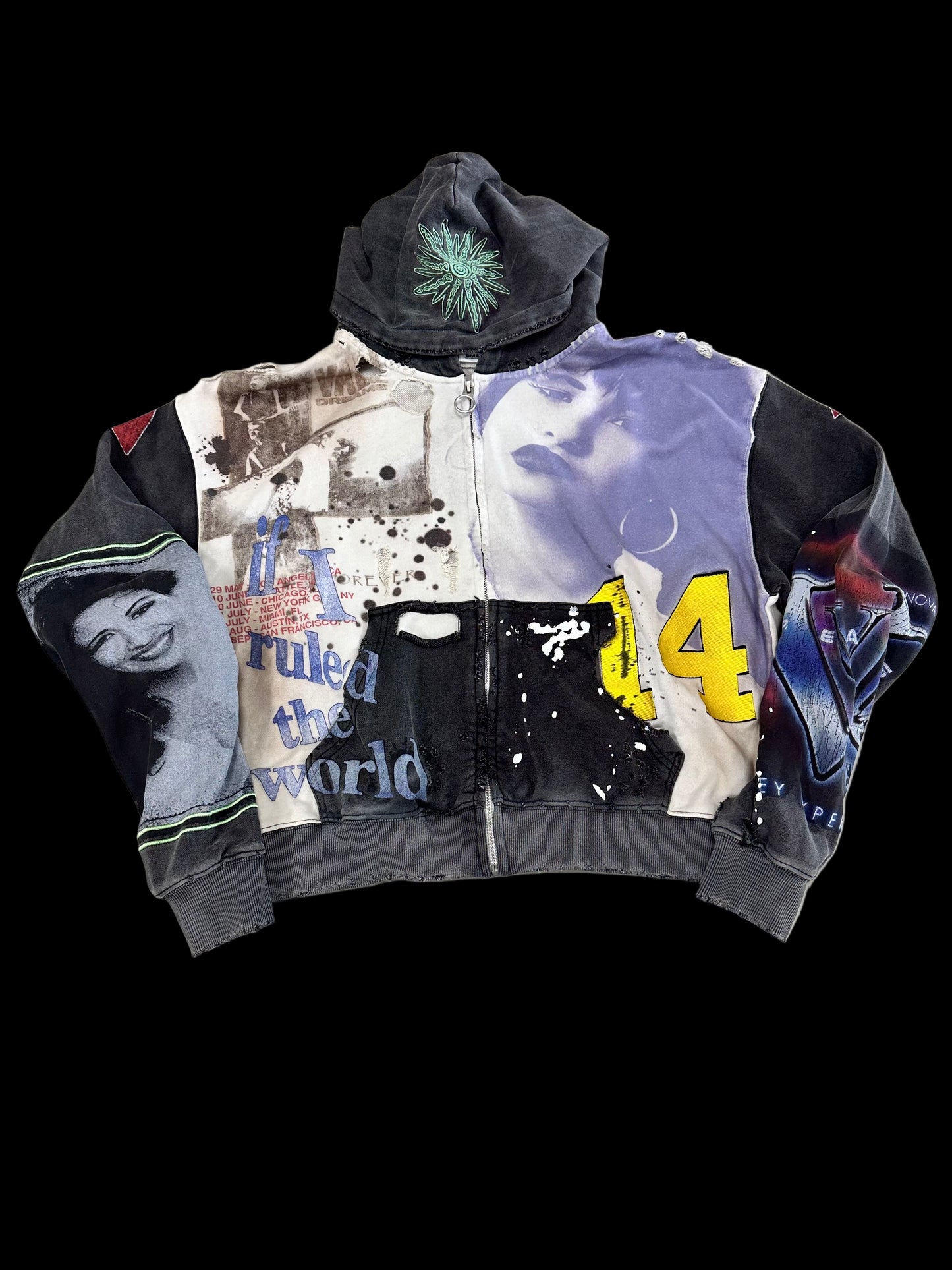 Vale Selena Patches Zip-Up ‘Multi’