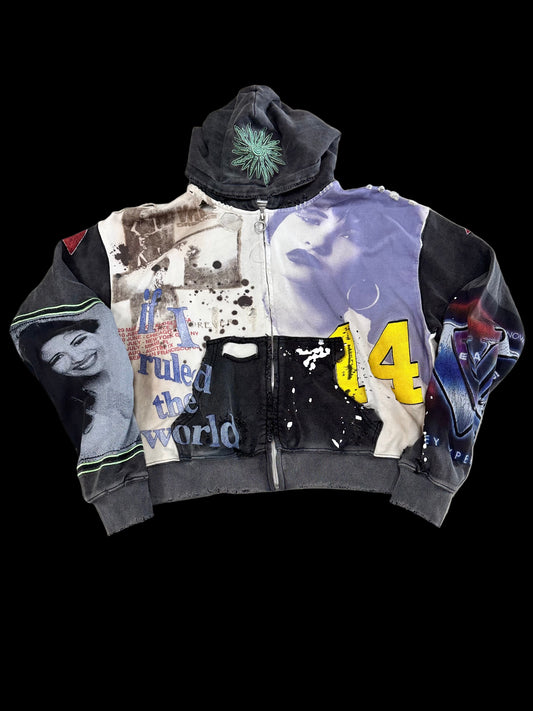 Vale Selena Patches Zip-Up ‘Multi’