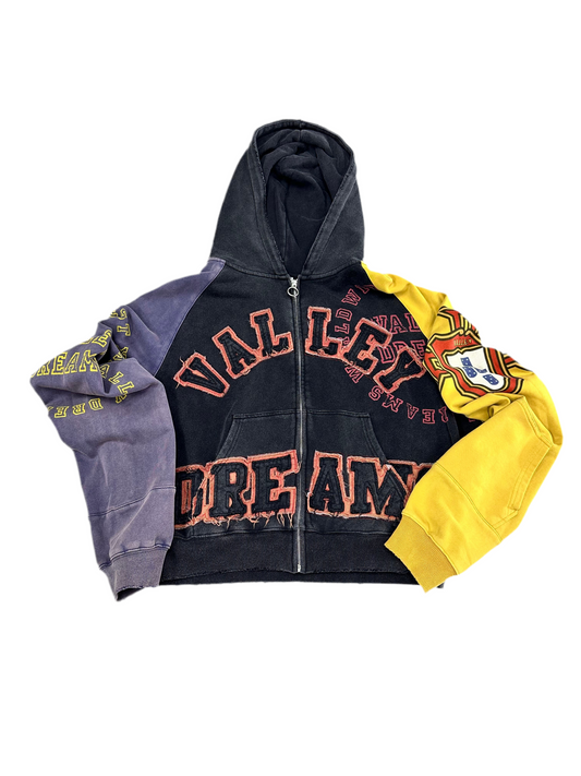 Vale Reworked Zip-Up ‘Black’