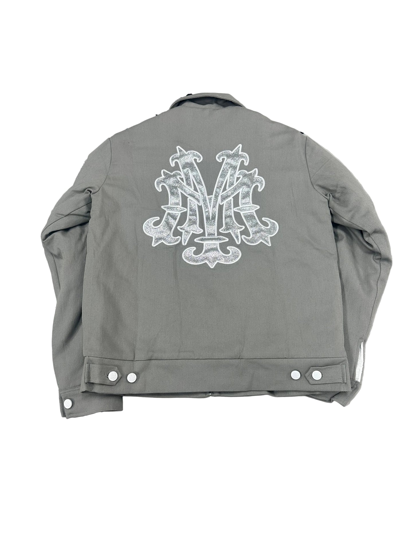 Mezzi Bomber Jacket ‘Grey/White’