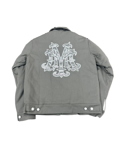 Mezzi Bomber Jacket ‘Grey/White’