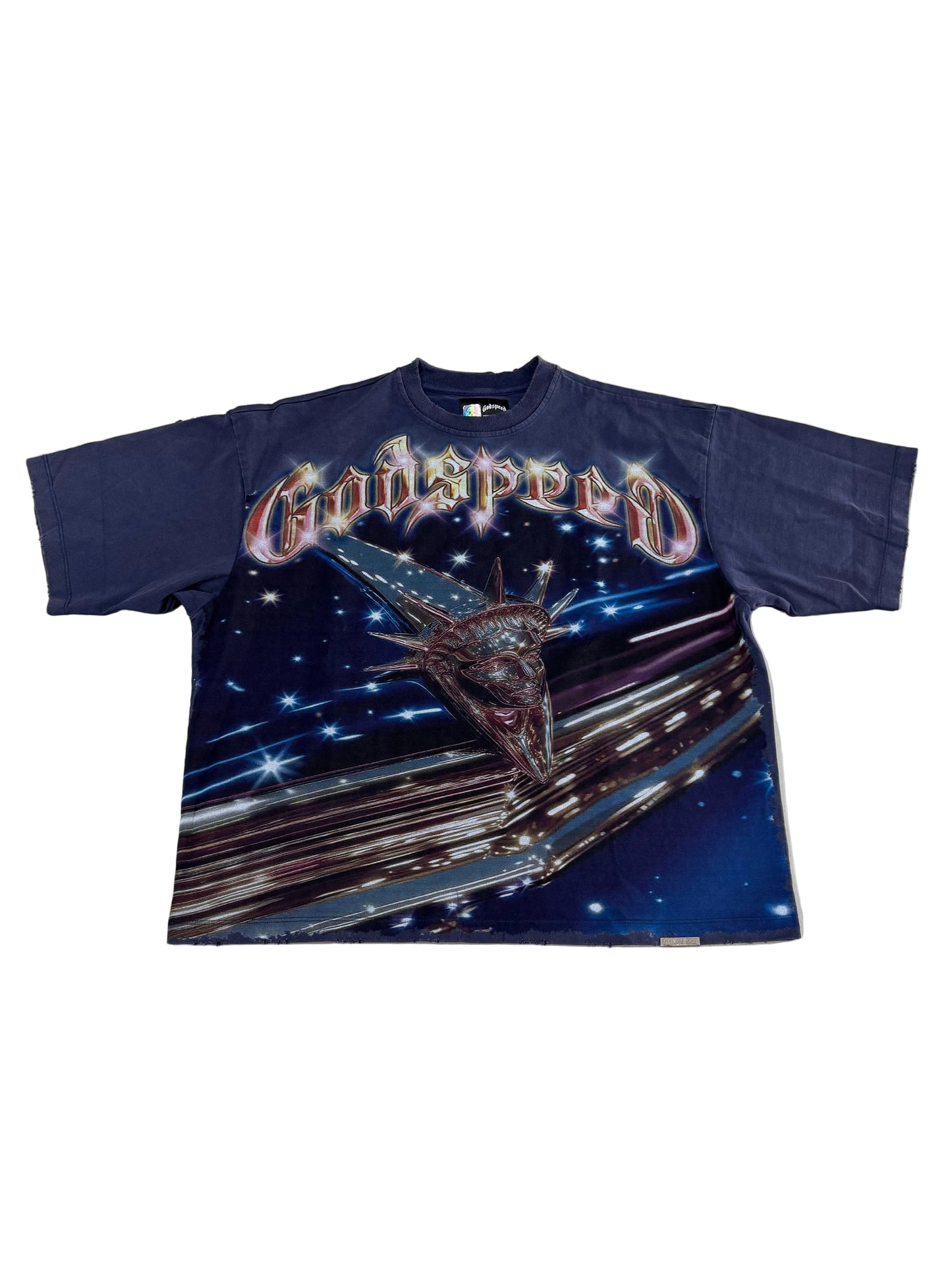 Godspeed Shooting Star Tee ‘Navy’