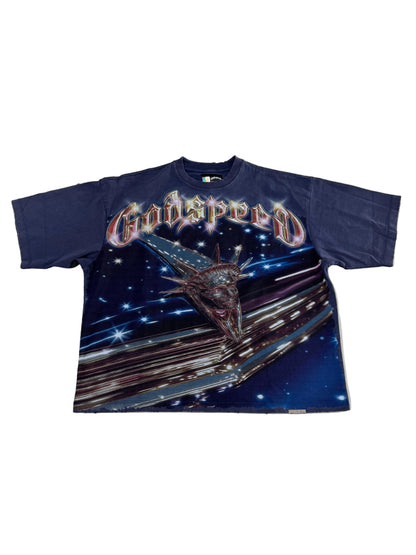 Godspeed Shooting Star Tee ‘Navy’