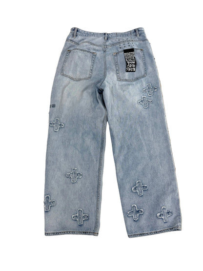 Ksubi Embedded Patch Jeans ‘Light Wash’