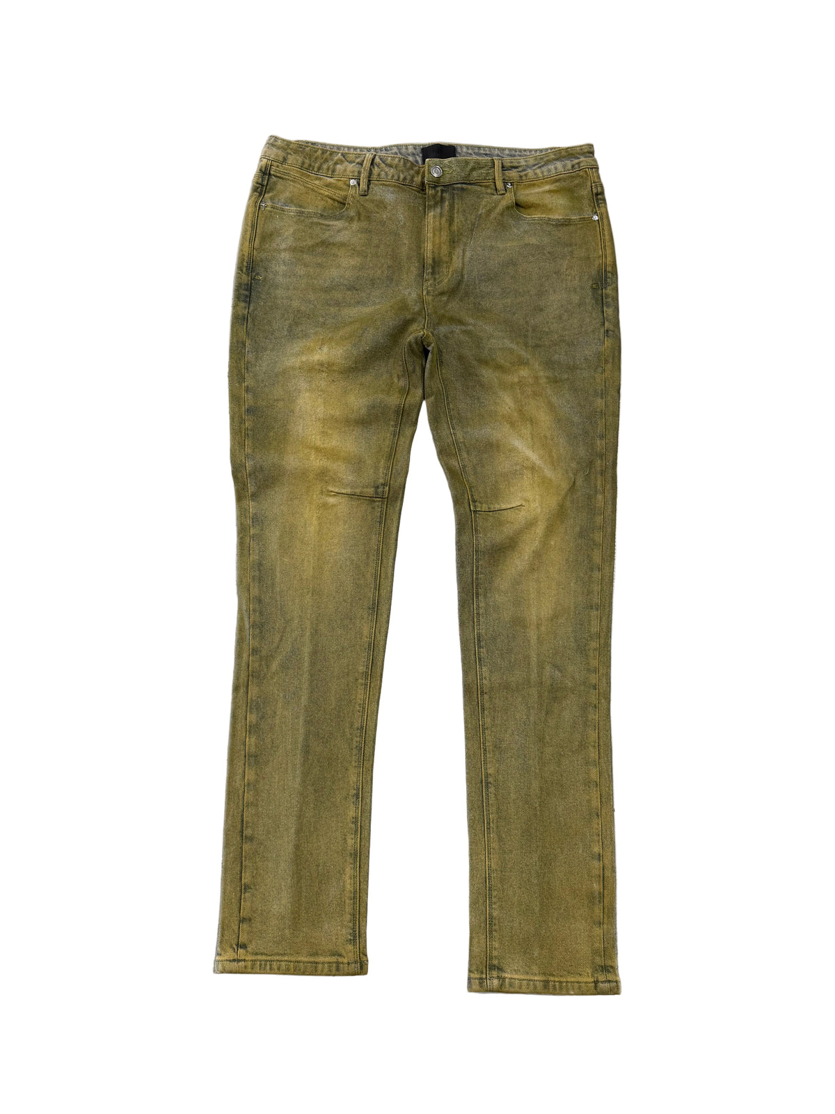 RTA Wax Skinny Jeans ‘Sage Tint’